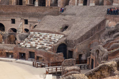 Entrance to the arena at the famous colosseum in rome