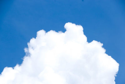 Low angle view of clouds in sky