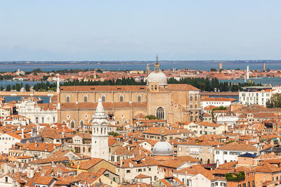 Aerial view of a city