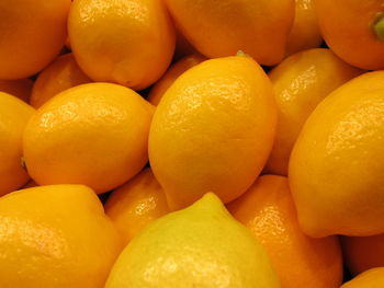 Full frame shot of fruits for sale in market