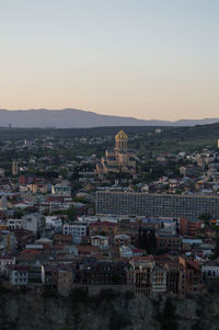 Panorama of tblisi, georgia