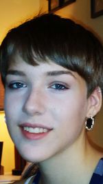 Portrait of young woman