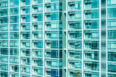 Full frame shot of modern building