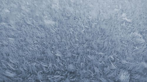 Full frame shot of snowflakes