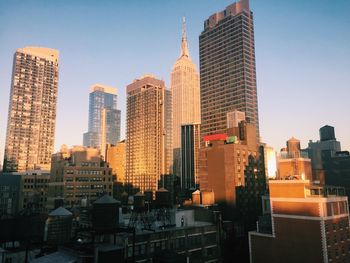 Skyscrapers in city