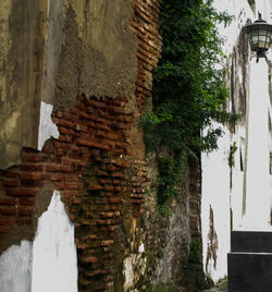 Low angle view of old building