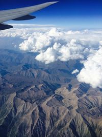 Aerial view of landscape