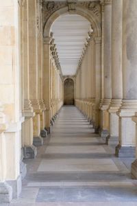 Corridor of building