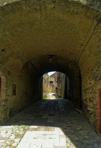 Interior of old building