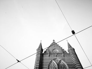 Low angle view of building against sky