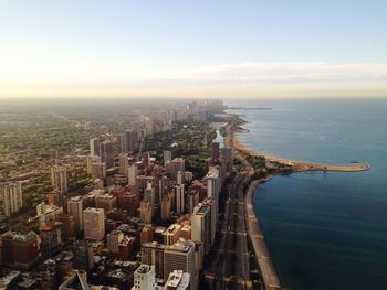 Aerial view of cityscape