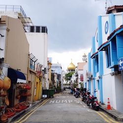 View of buildings in city