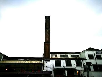 Low angle view of building against sky