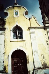 Low angle view of old building