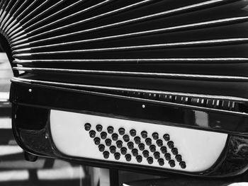 Full frame shot of accordion