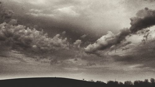 Low angle view of cloudscape