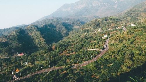 Scenic view of mountains