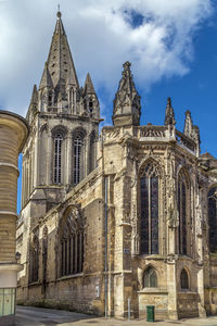 Saint sauveur church is a place of catholic worship in the old city center of caen, france