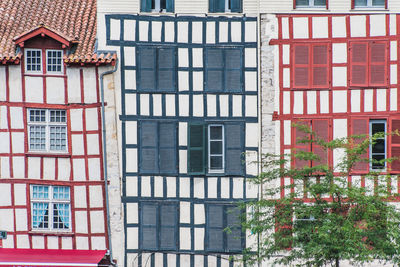 Full frame shot of residential building