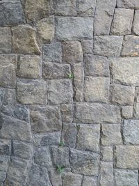 Full frame shot of stone wall