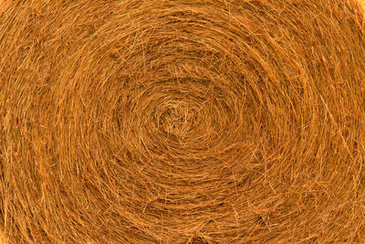 Full frame shot of hay bale