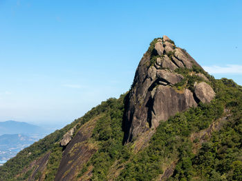 Scenic view of mountain against sky