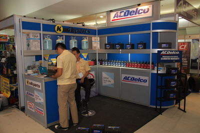 Rear view of people standing in store