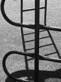 Close-up of metal grate