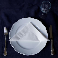 Dinner place set for one