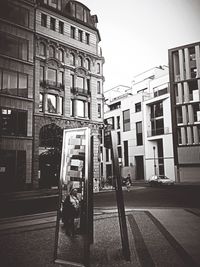 View of buildings in city