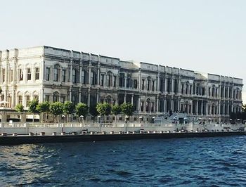 Buildings in water