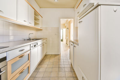 Interior of bathroom