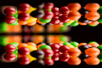 Close-up of colorful objects
