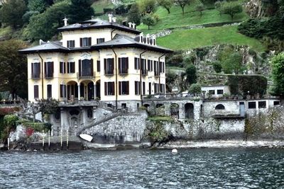 View of buildings at waterfront