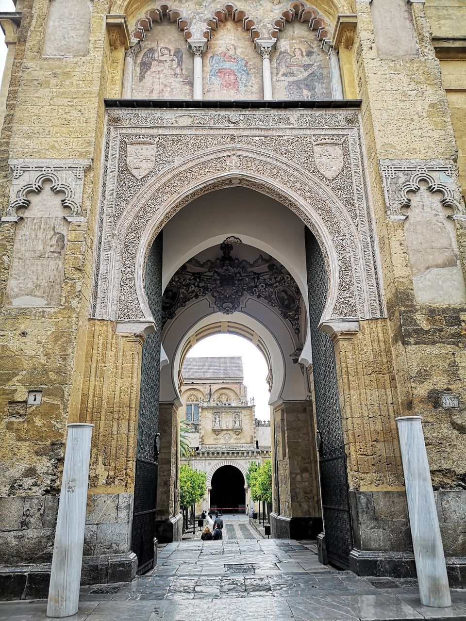 ARCHWAY OF HISTORICAL BUILDING