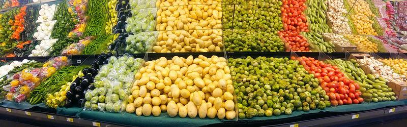Variety of food for sale
