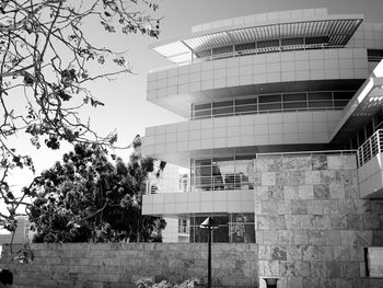 Modern office building against sky