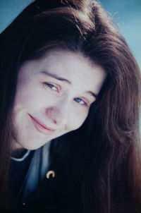 Portrait of young woman