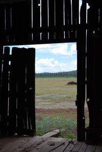 View of dramatic sky over landscape