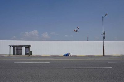 View of road against sky