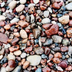 Full frame shot of pebbles