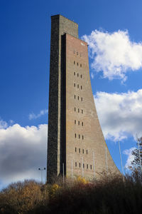 World war monument at the beach of laboe in germany.