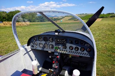 Interior cabin of a small aircraft