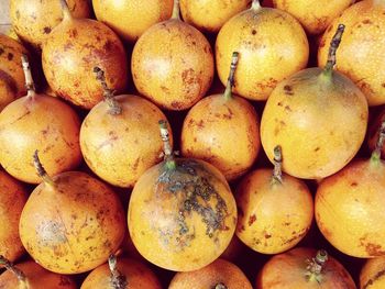 Full frame shot of fruits for sale at market stall