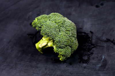 Close-up of broccoli on table