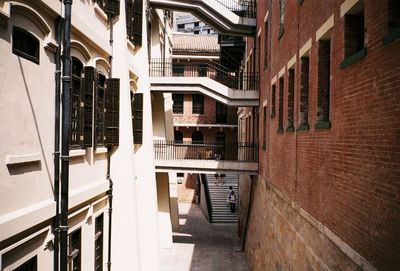 View of residential buildings