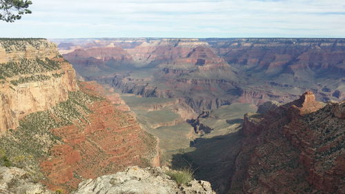 Scenic view of mountains