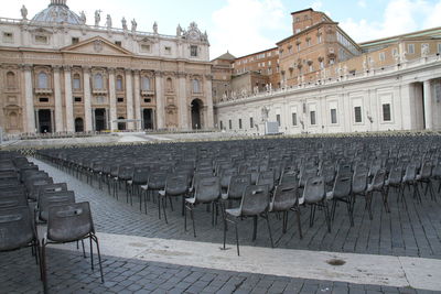 Built structure against the sky