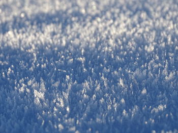 Full frame shot of snow