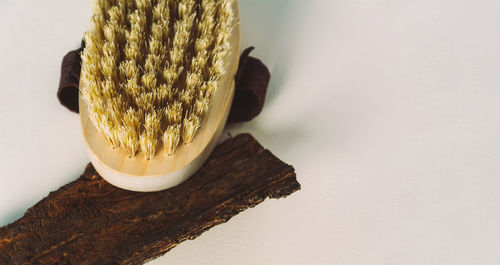 High angle view of cocktail on table